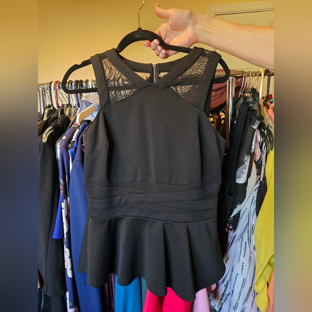 Peplum blouse